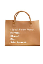 Load image into Gallery viewer, The I Speak French Tote