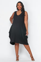 Load image into Gallery viewer, The Sleeveless Tunic Tee Plus Dress
