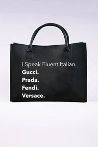 The I Speak French Tote