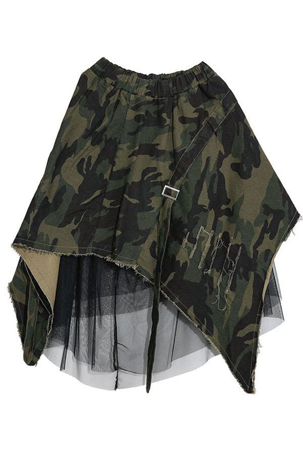 Camo Lace Skirt