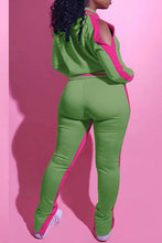 Load image into Gallery viewer, &quot;Miss Cutie&quot; Cold Shoulder Track Suit
