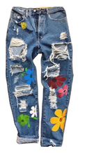 Load image into Gallery viewer, The Flower Boyfriend Jean
