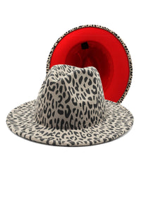 Women Double-Sided Fedora Hat