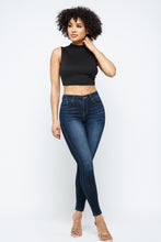 Load image into Gallery viewer, Mock Neck Sleeveless Crop Top
