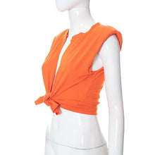 Load image into Gallery viewer, Padded Shoulder Top
