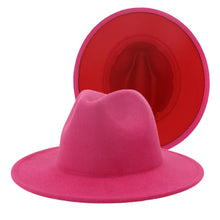 Load image into Gallery viewer, Women Double-Sided Fedora Hat
