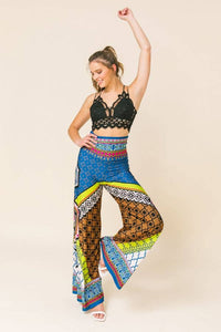 Printed Palazzo Pants