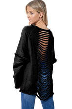 Load image into Gallery viewer, Ripped Back Sweatshirt

