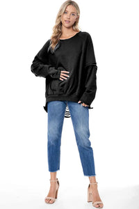 Ripped Back Sweatshirt