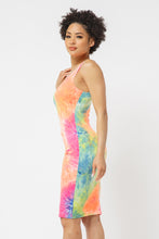 Load image into Gallery viewer, &quot;Hello Sunshine&quot; Tie Dye Tank Dress
