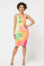 Load image into Gallery viewer, &quot;Hello Sunshine&quot; Tie Dye Tank Dress
