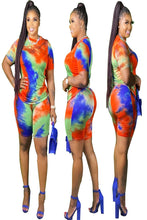 Load image into Gallery viewer, Blue Berry Tye Dye Plus 2pc. Set
