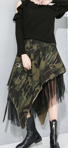 Camo Lace Skirt